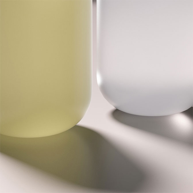 Frosted Soft Touch Skincare Packaging