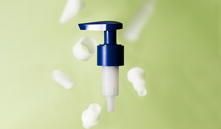 Mono material lotion pump, achieve sustainability with easy recycling