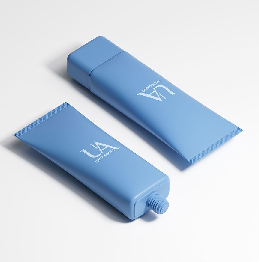 Flat-Dia40 Skincare Tube
