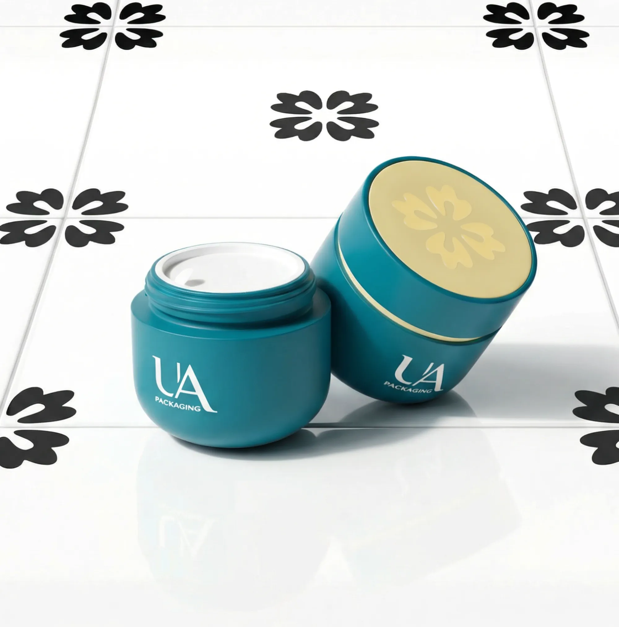 GS043-TOPPLATE-50 Skincare Glass Packaging