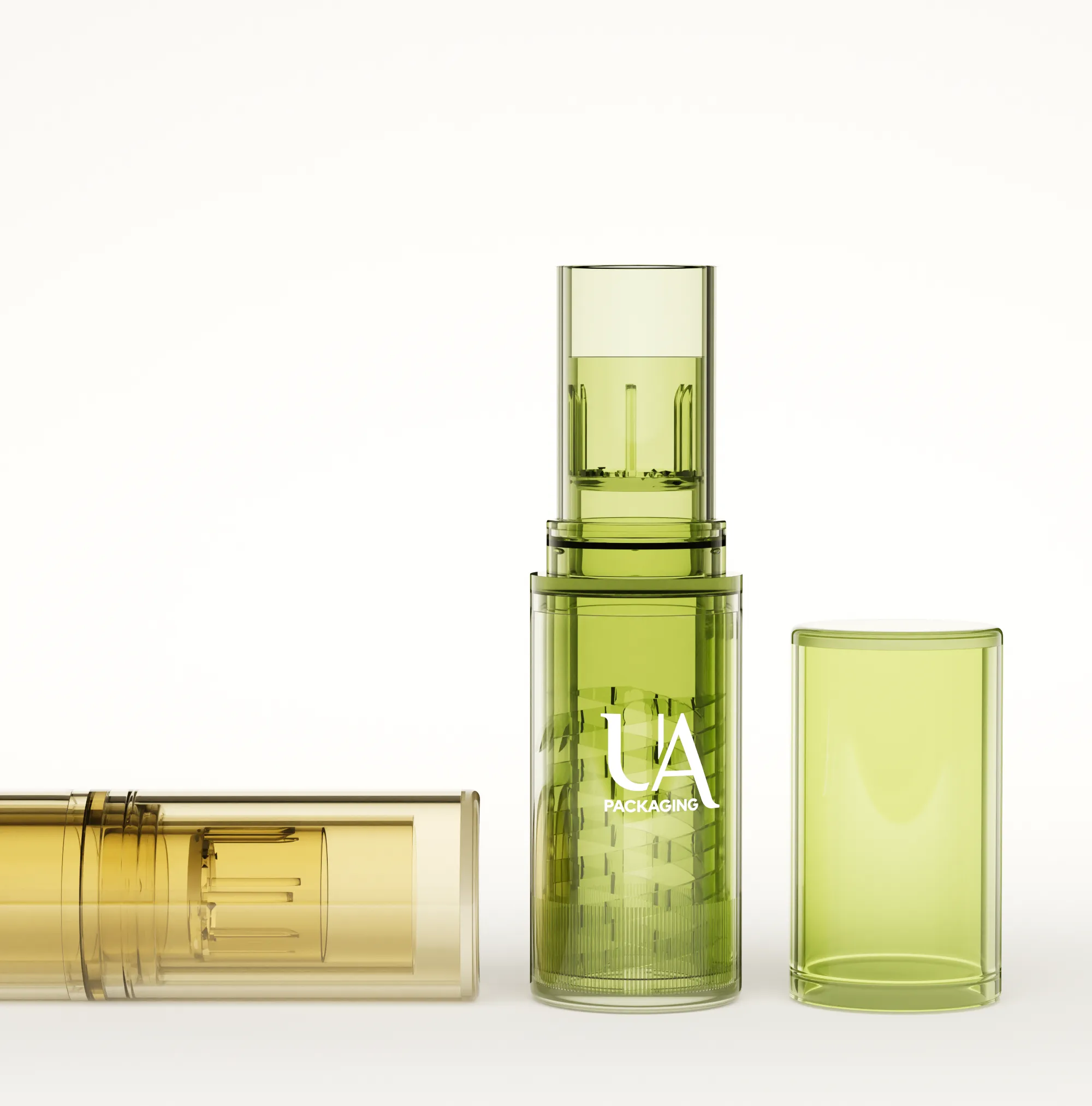 PL298-C271B2(MONO PET) Skincare Deodorant Stick Container