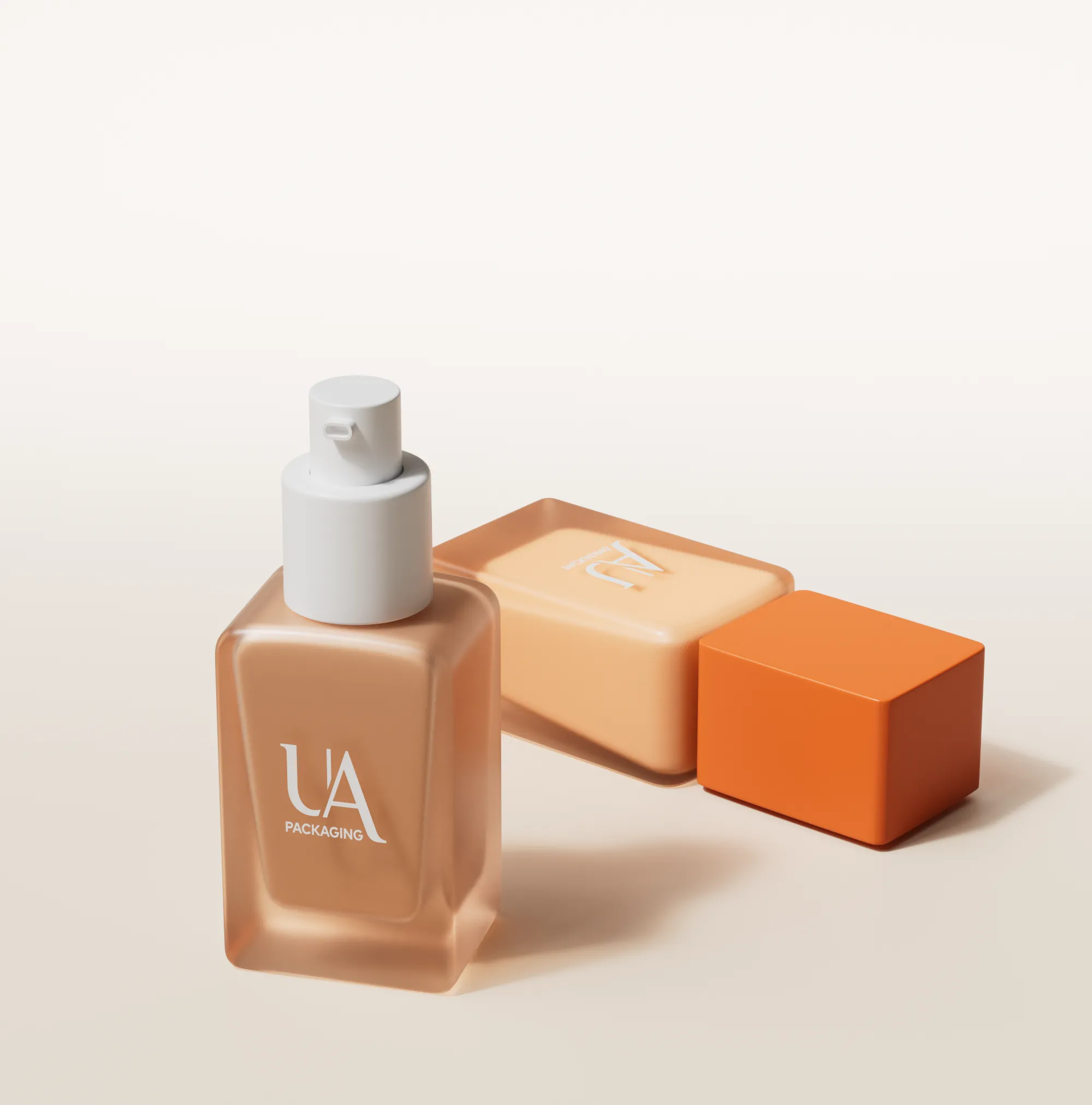 GS043-3166-30 Skincare Glass Packaging