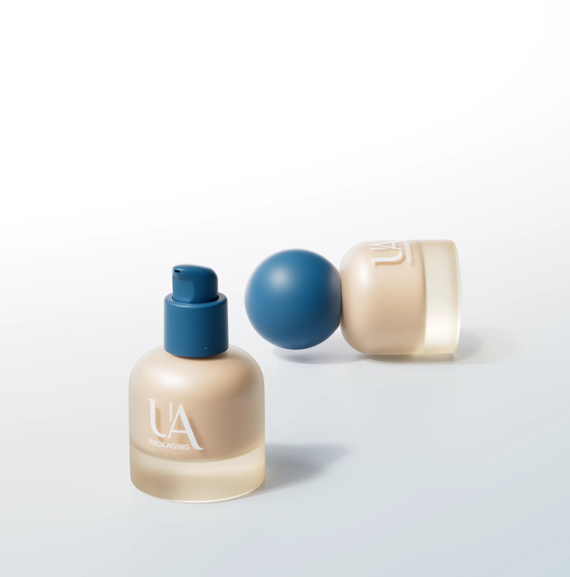 GS043-T31507-30 Skincare Glass Packaging